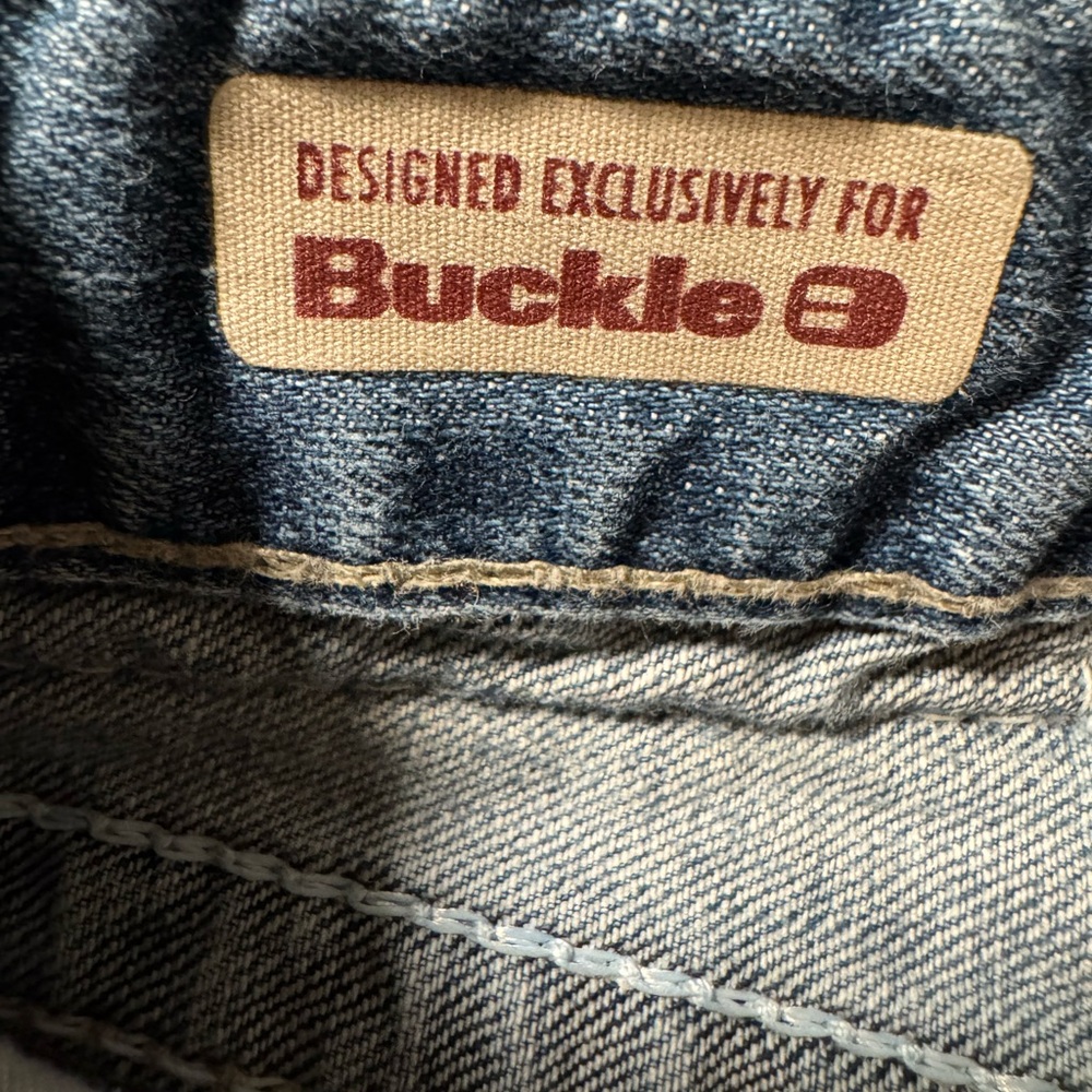 Big Star Pioneer for Buckle Distressed Jeans 33L EUC COOL JEANS!!! - Picture 7 of 10